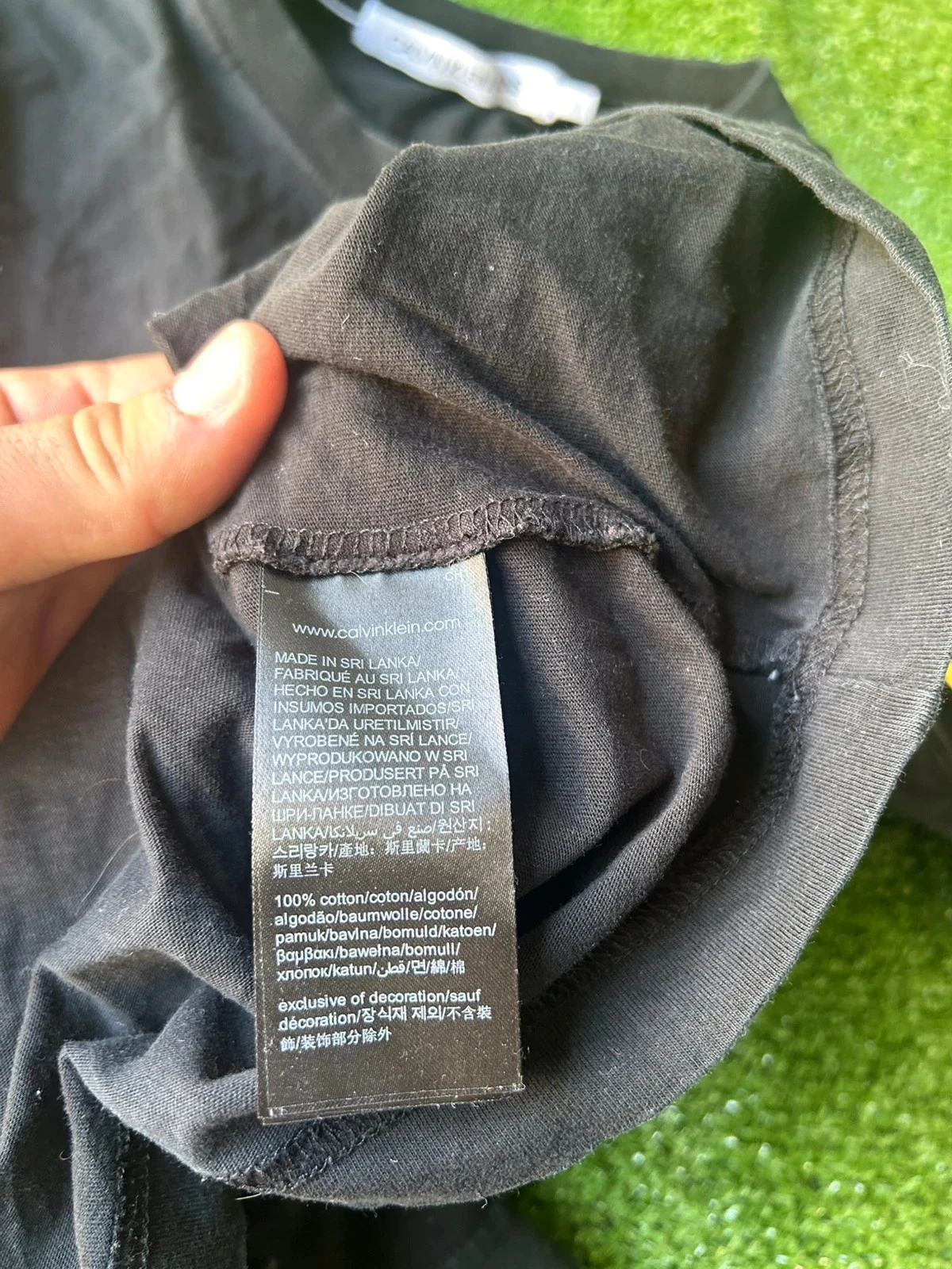 Calvin Klein Jeans printed black t-shirt – photo 9